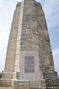 Chunuk Bair, New Zealand Memorial, Gallipoli, Turkey. Copyright of Ngaire Ackerley, 2012