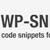 wp-snippets