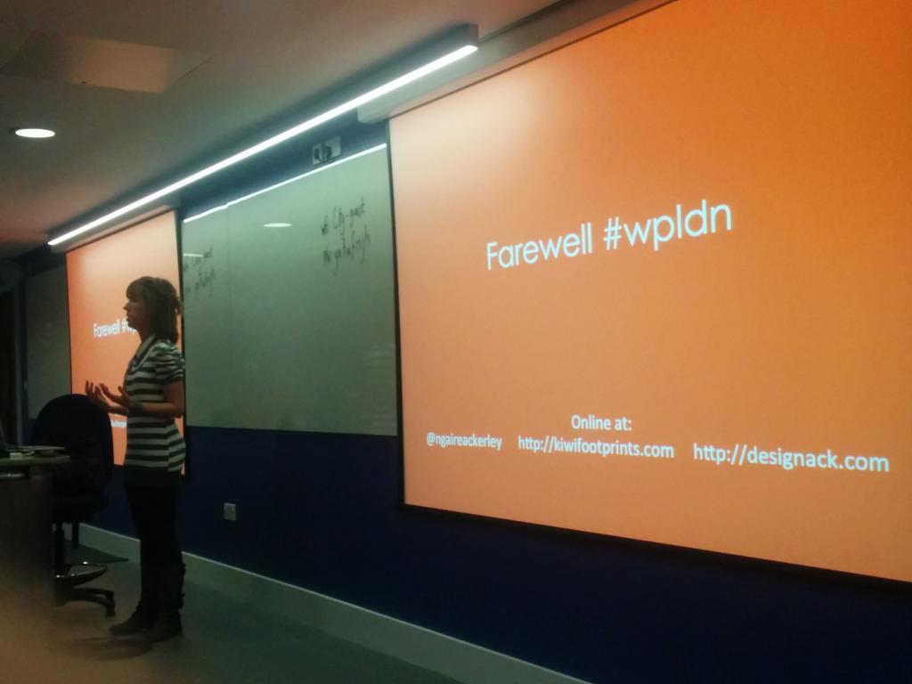 Farewelling the WordPress London Meetup Group, Photo taken by Jenny Wong