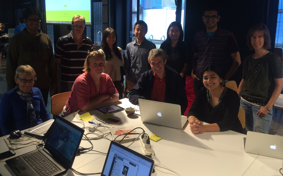 People with Parkinson's Group at Impact NPO's hackathon